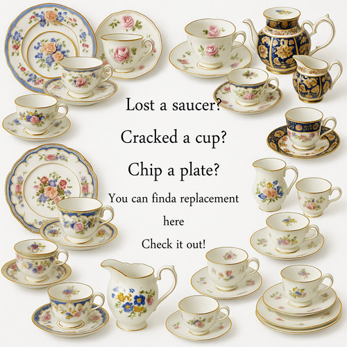 Vintage china tea - vintage, cup,