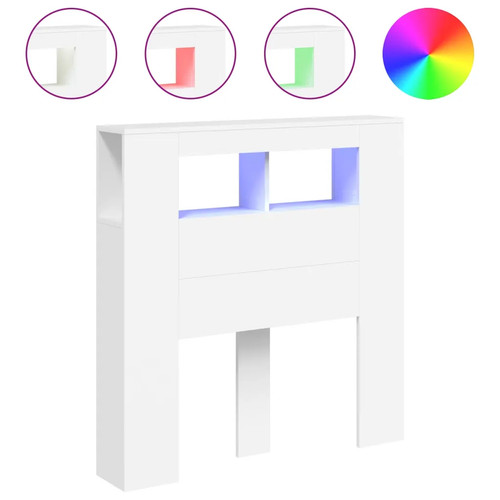 Led headboard bed - headboard, header