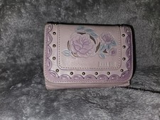 Anna Sui Pink Leather Wallet