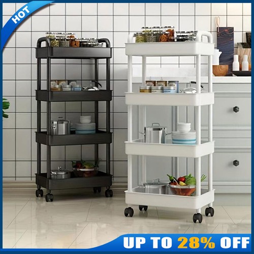 Tier fruit trolley - trolley, basket