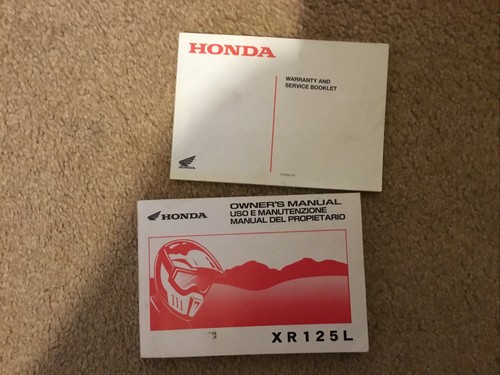 Honda xr125l 125l owners - honda,