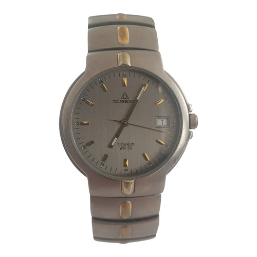 Dugena men titanium - titanium, watch