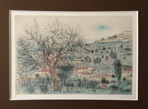 Jean carzou original engraving - jean,