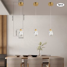 1x Modern Crystal Pendant Lamp