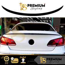 VW Passat CC Gloss Black Rear Boot Spoiler Lip Wing Body Kit 2013-2018