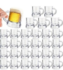 12x Mini Beer Mugs Shot