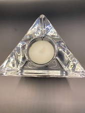 Orrefors Triangular Tea Light