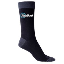 Men's Black Socks Top Dad Gift