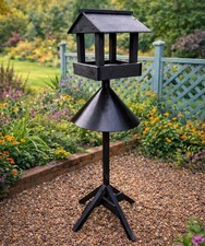 Wooden bird table - bird, feeder