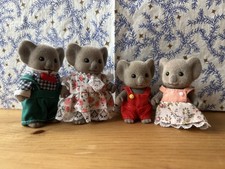 Sylvanian Families Koala Bear Family. No Box or packaging. Used.