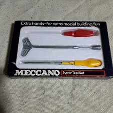 Vintage Meccano Super Tool Set Boxed WM949 1960s Screwdriver / Flexible Spanner