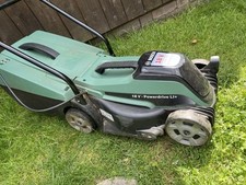 Bosch Cordless Powerdrive  18V  Lawnmower Body  Spares Or Repairs. Motor Works