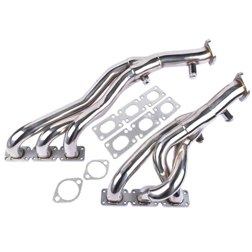 Stainless exhaust header - stainless,