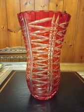 Vintage Ruby Overlaid and Cut