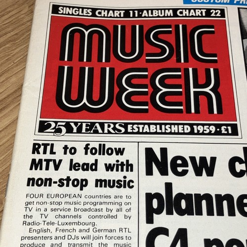 Music week magazine - week,