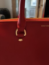 Lulu Guinness Red Lips Leather Bag