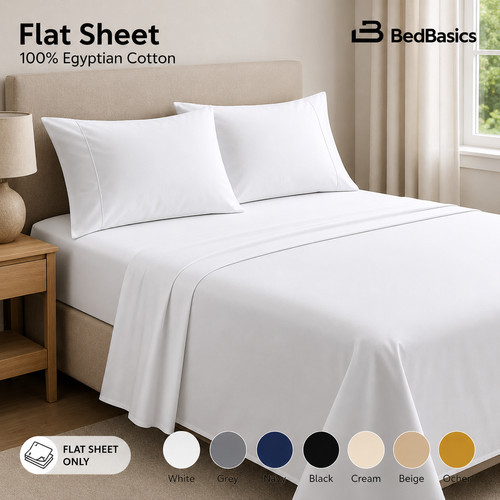 Egyptian cotton flat - cotton,