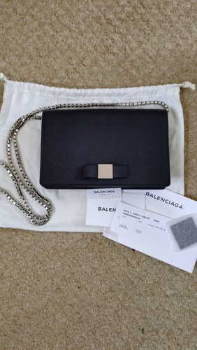 Auth balenciaga neo bow black - auth,