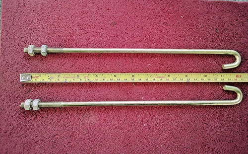 Battery hold down hook - battery,