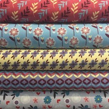 Fabric freedom retro floral - fabric,