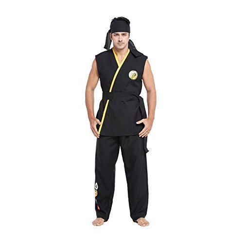 Mens black cobra karate - cobra,