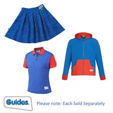 Girls Guides Official Uniform Hoodie Long Sleeve T shirt Jacket Polo Skirt 26 44