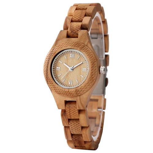 Olive handmade wooden watch - olive,