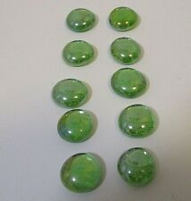 10 Glass Pebbles / Nuggets / Stones / Beads  