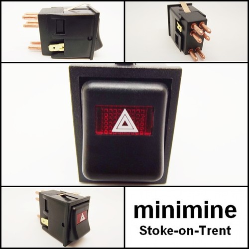 Classic mini hazard warning - classic,