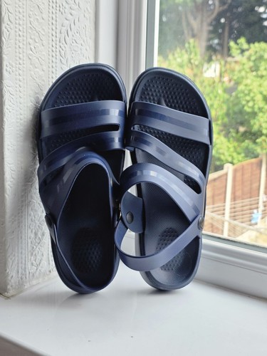 Men navy blue - navy, sandals
