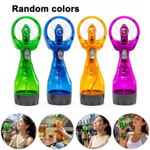 Outdoor water misting hand - misting, fan