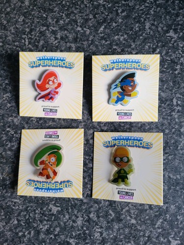 Wetherspoon superheroes pin - 4,