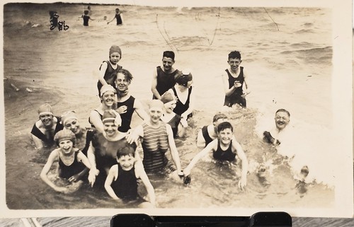 Antique rppc hastings bathing - rppc,