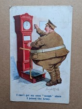Old postcard ww1 military - postcard,