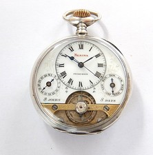 1917 SILVER CASED HEBDOMAS 8