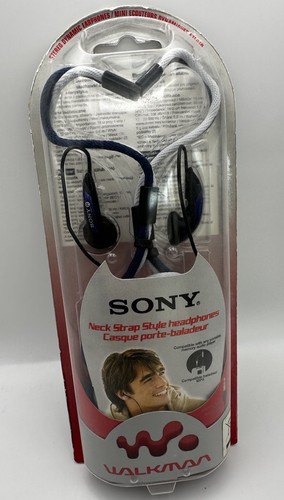 Sony mdr j10 blue walkman - sony, neck
