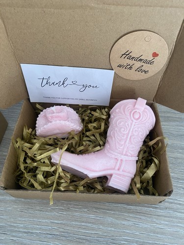 Handmade candle cowboy - handmade,