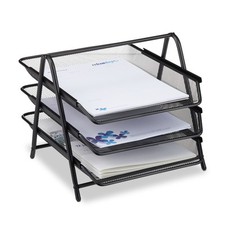 Metal paper tray A4 File Organizer Lightweight Metal Document Holder Compact