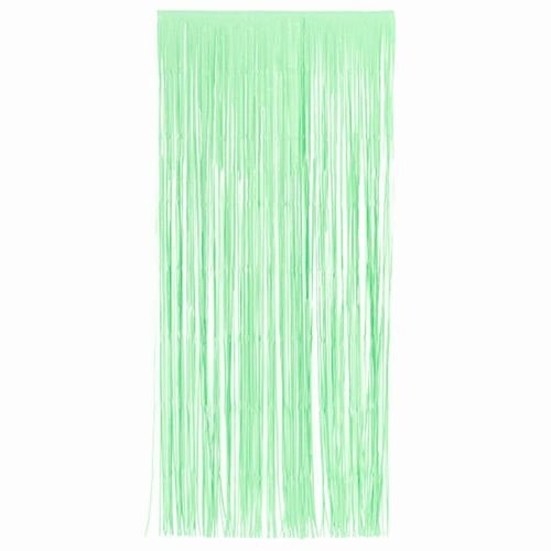 Mint green plastic door - green,