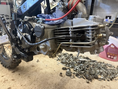 Pitbike yx160engine stripped - pitbike,