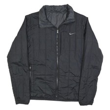NIKE Mens Black Reversible Zip