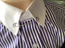 Safety Shirt Collar Pin Accessory Clothing Fastener Vintage Style Wedding 6.4cm