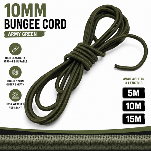 Bungee elastic cord 10mm - bungee,