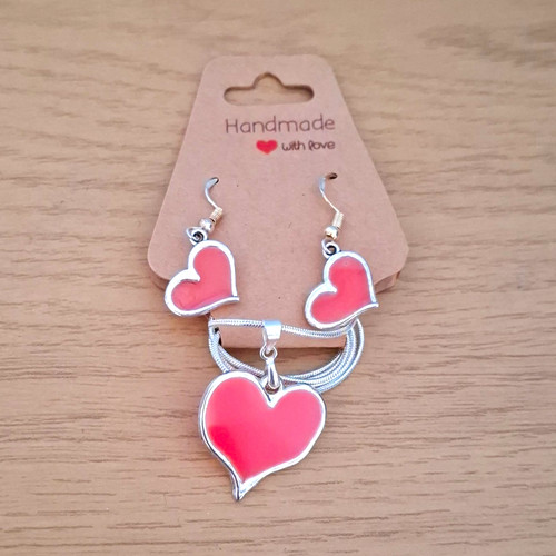 Handmade with love heart - love,