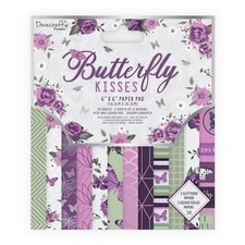 New 6"x6" Butterfly Kisses