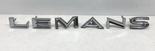PONTIAC LEMANS 1966 "LEMANS" LETTERS EMBLEM BADGE FOR O/S OR N/S - NOS MINT