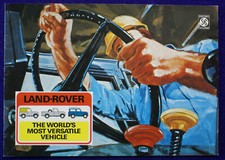 BRISTISH LEYLAND LAND ROVER CAR STATION WAGON ADVERTISING SALES BROCHURE 1974