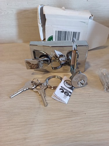 Yale chrome night latch - yale,
