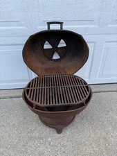 Vintage Cast Iron BBQ Century