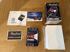 Radial J48 Phantom Power Stereo DI Box